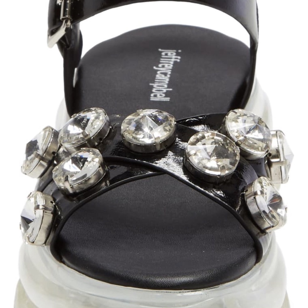 🆕{Jeffrey Campbell}Quarter Strap Platform Sandals - Picture 7 of 12
